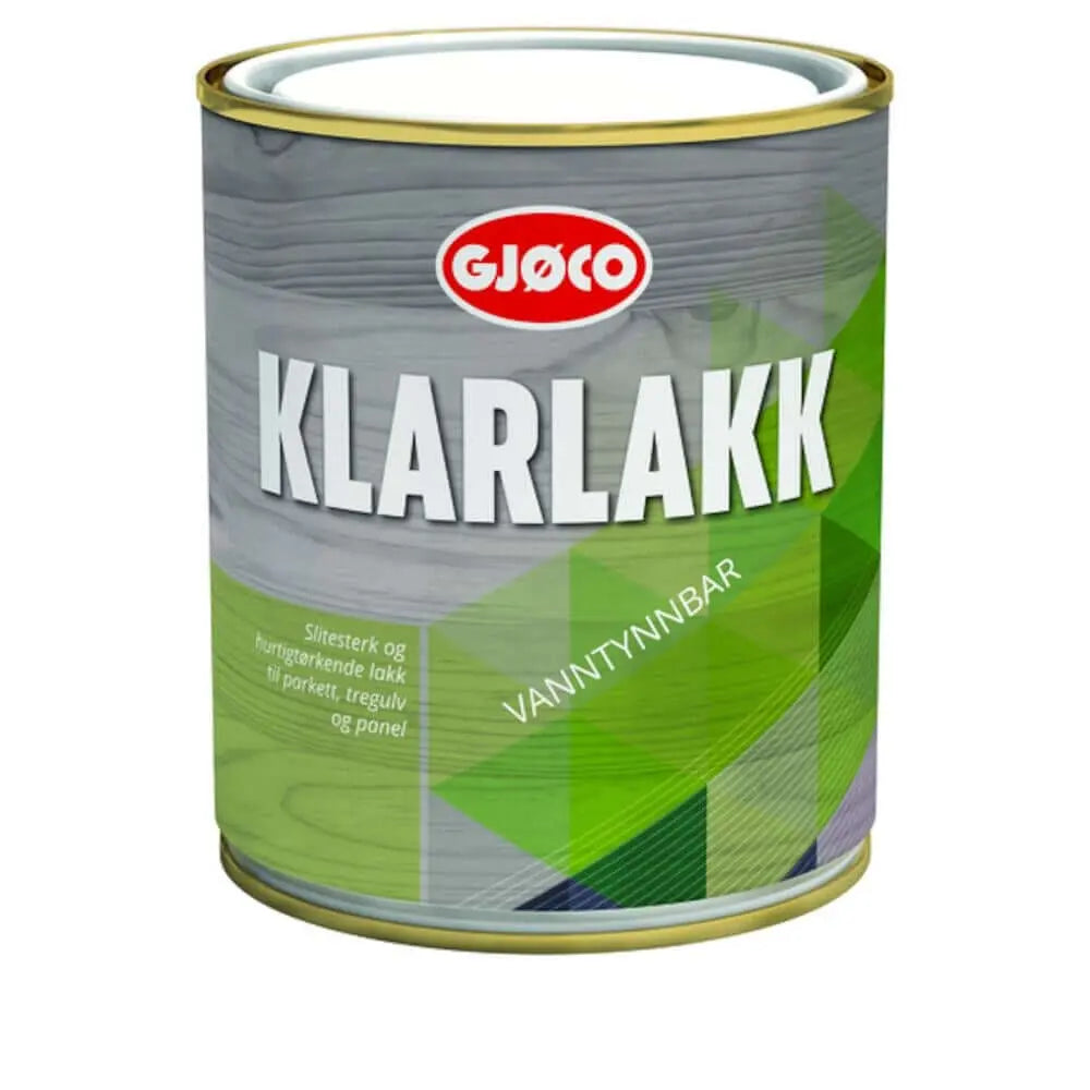 Gjøco Klarlakk Vanntynnet Gjøco