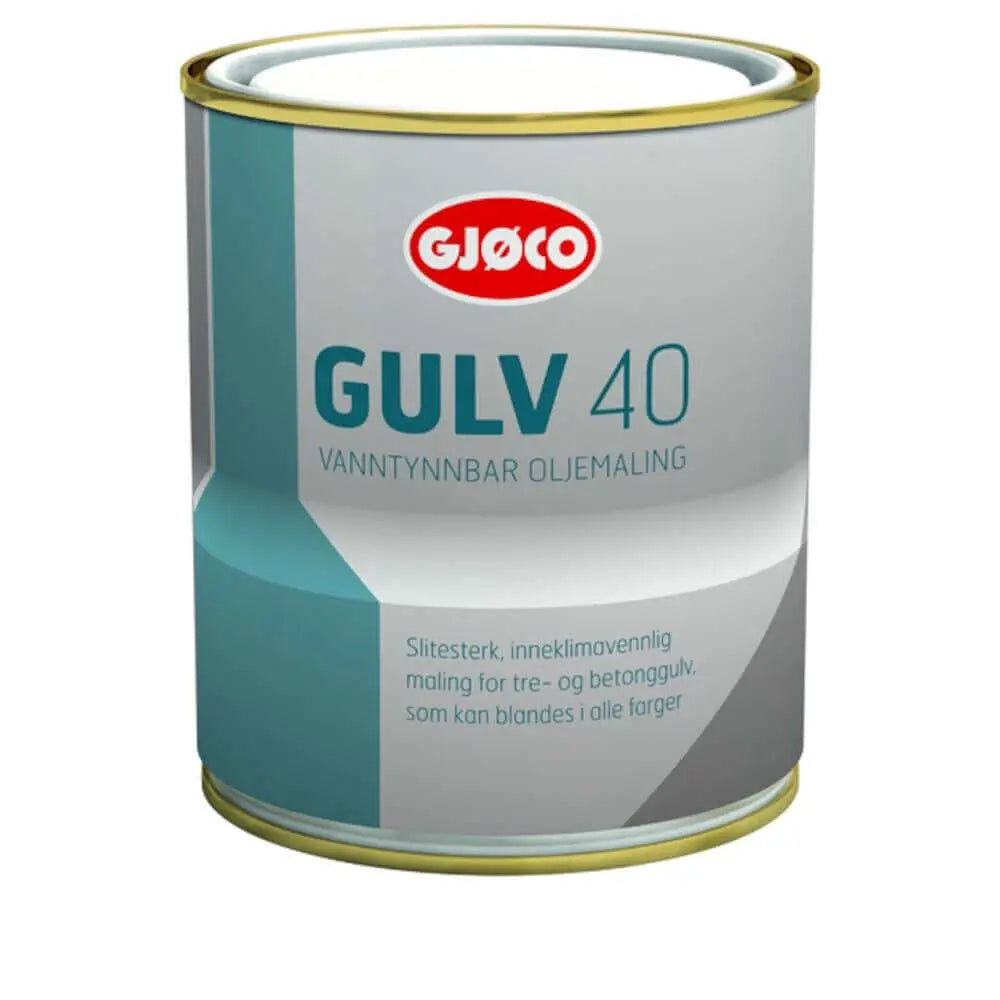 Gjøco Gulvmaling 40 - Halvblank Gjøco