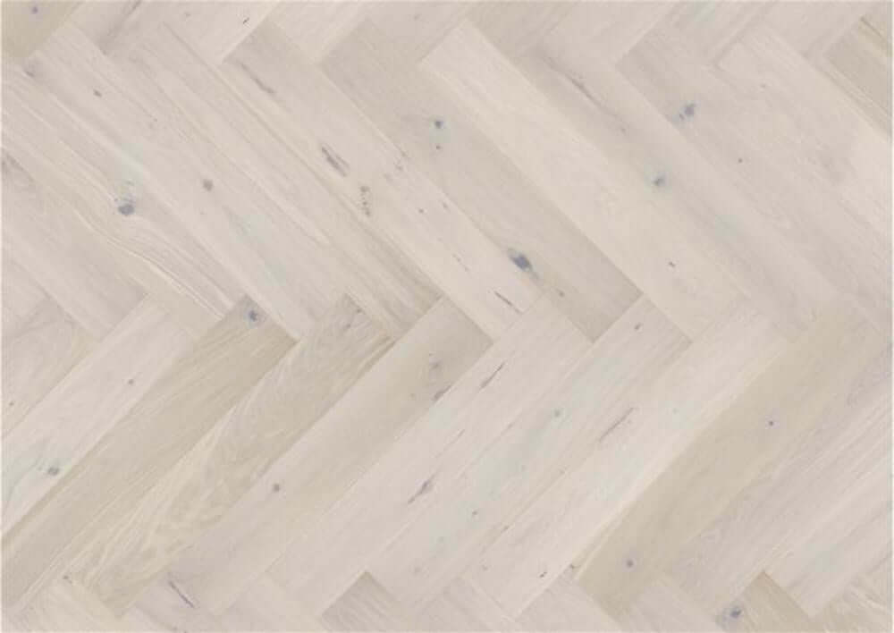 Saga Herringbone Parkett Pearl